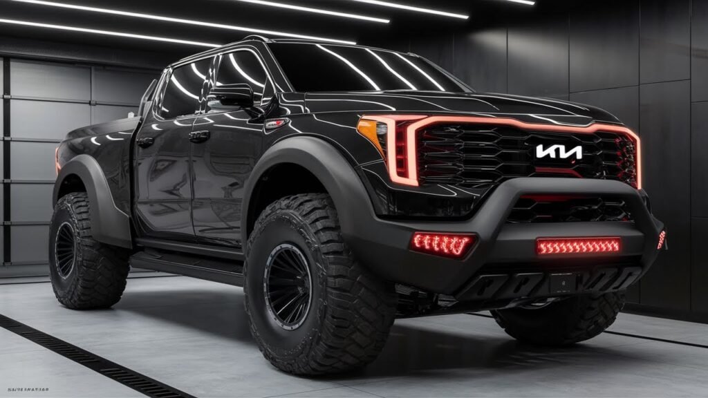 2026 Kia Tasman Pickup Debuts: Strong Power, Smart Features, and Tough Capability