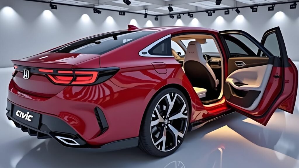 Honda Civic 2026 Revealed: Luxury Features, Hybrid Power, 45 MPG Efficiency & Futuristic Technology